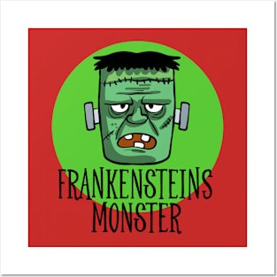 Halloween Frankenstein Monster Posters and Art